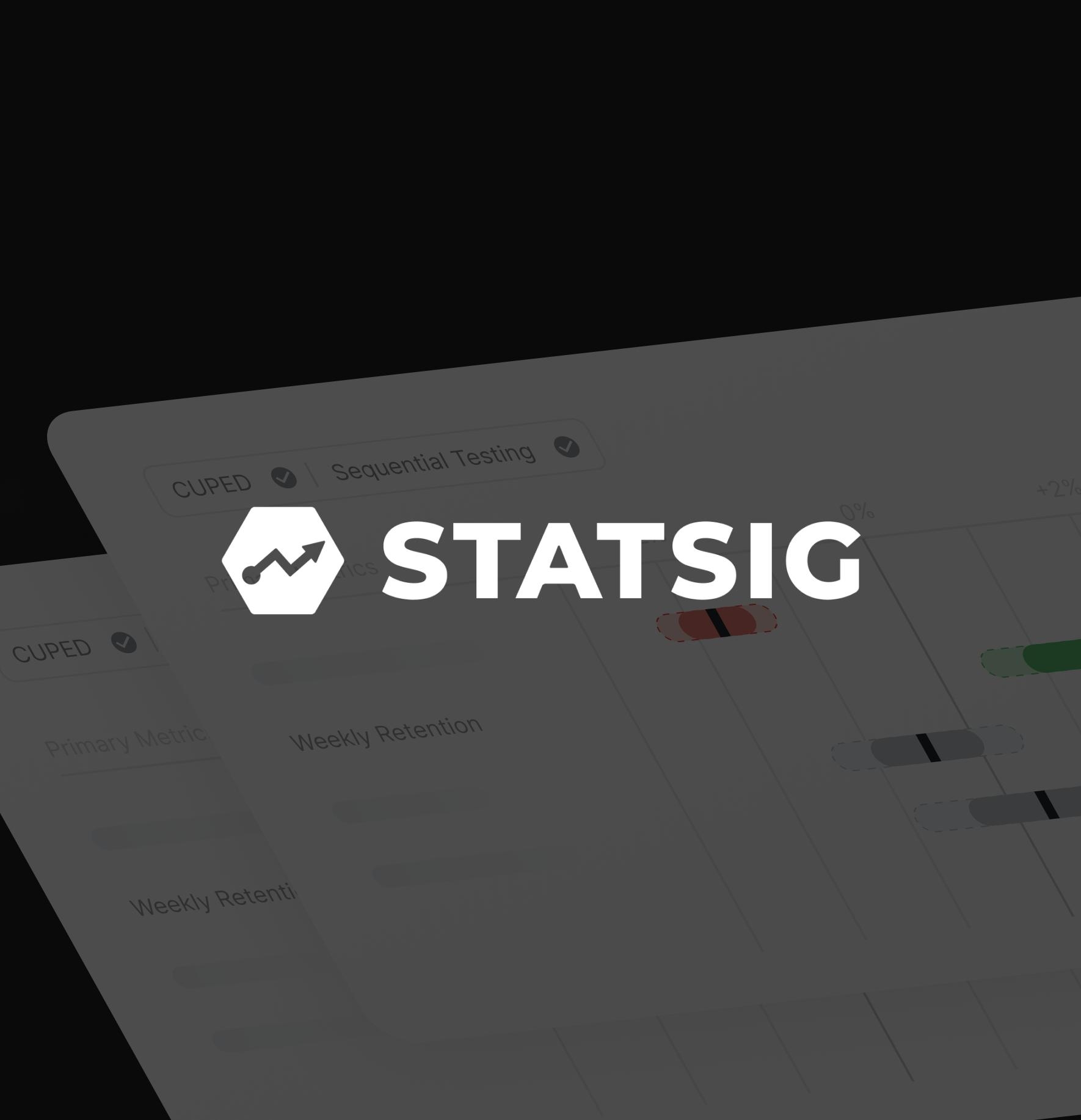 Statsig hero