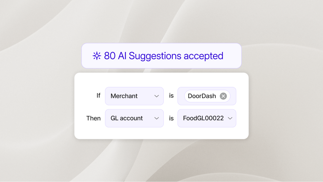 Brex expense auto-categorization
