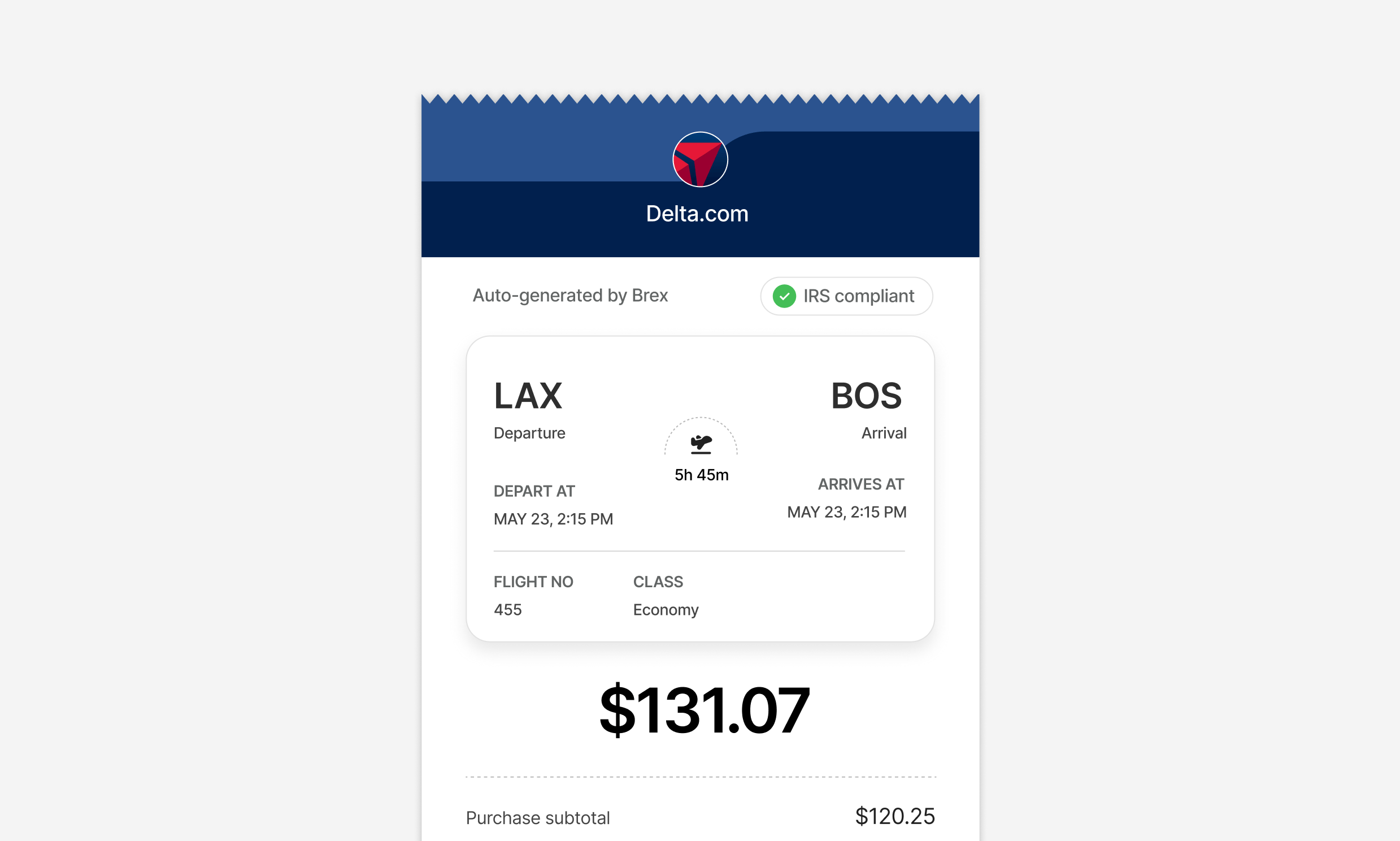 SubSol-GSS-JTBD2.4-Receipt