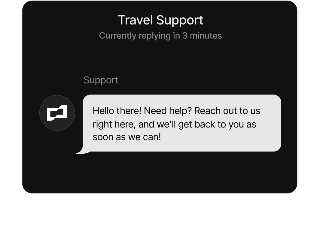 Group events - Support