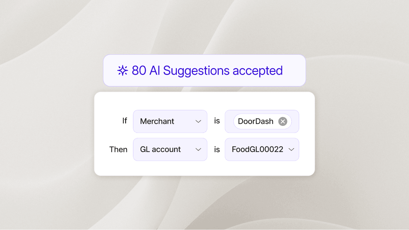 Brex expense auto-categorization