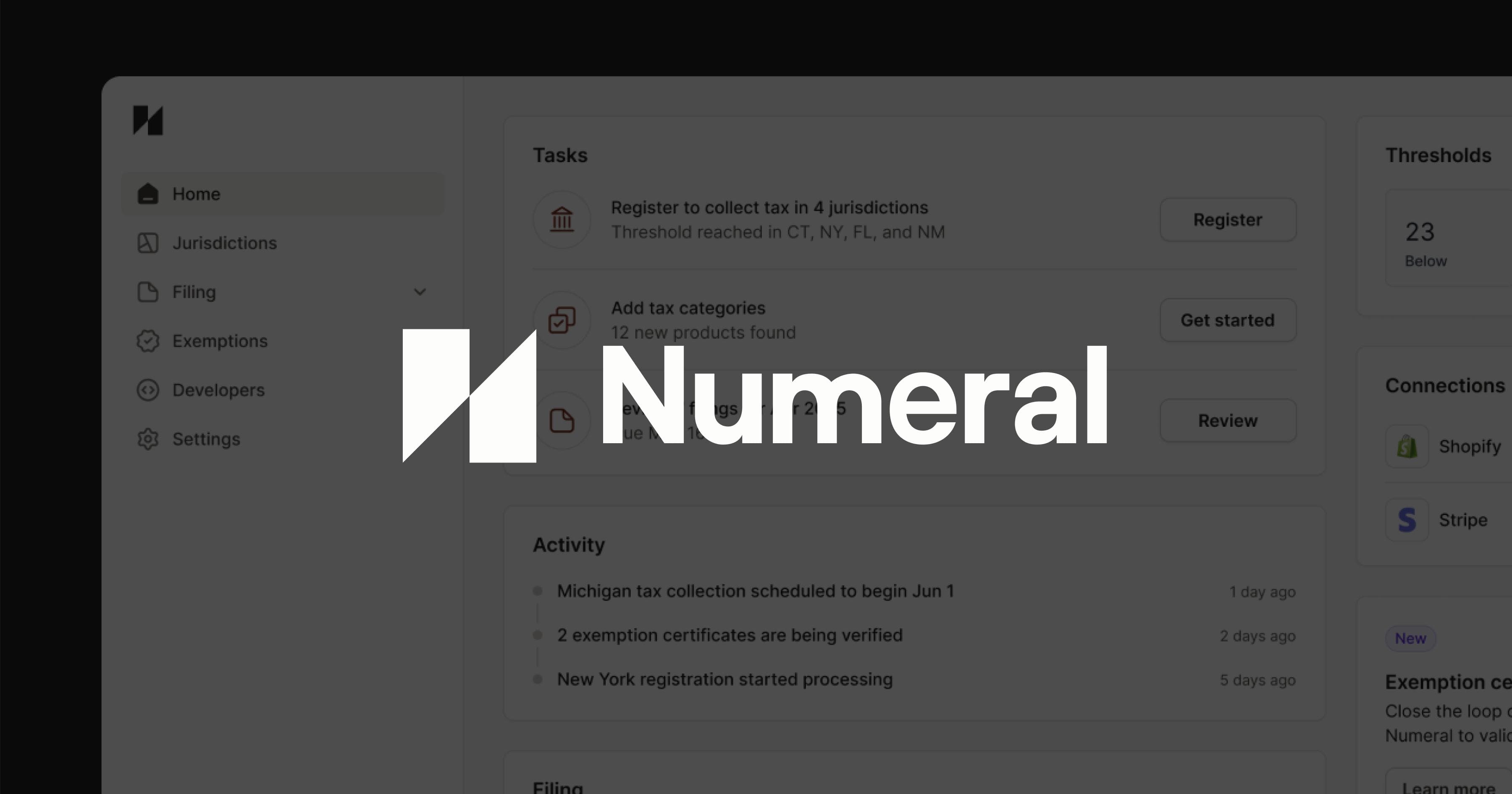 Numeral article preview