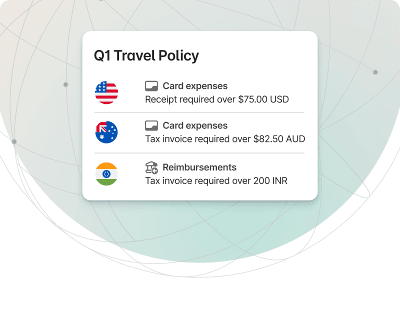 Travel policy