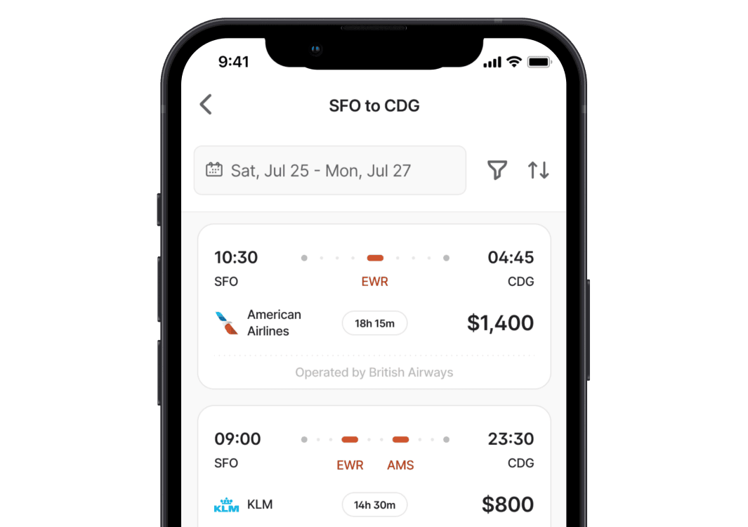 Group events - Booking