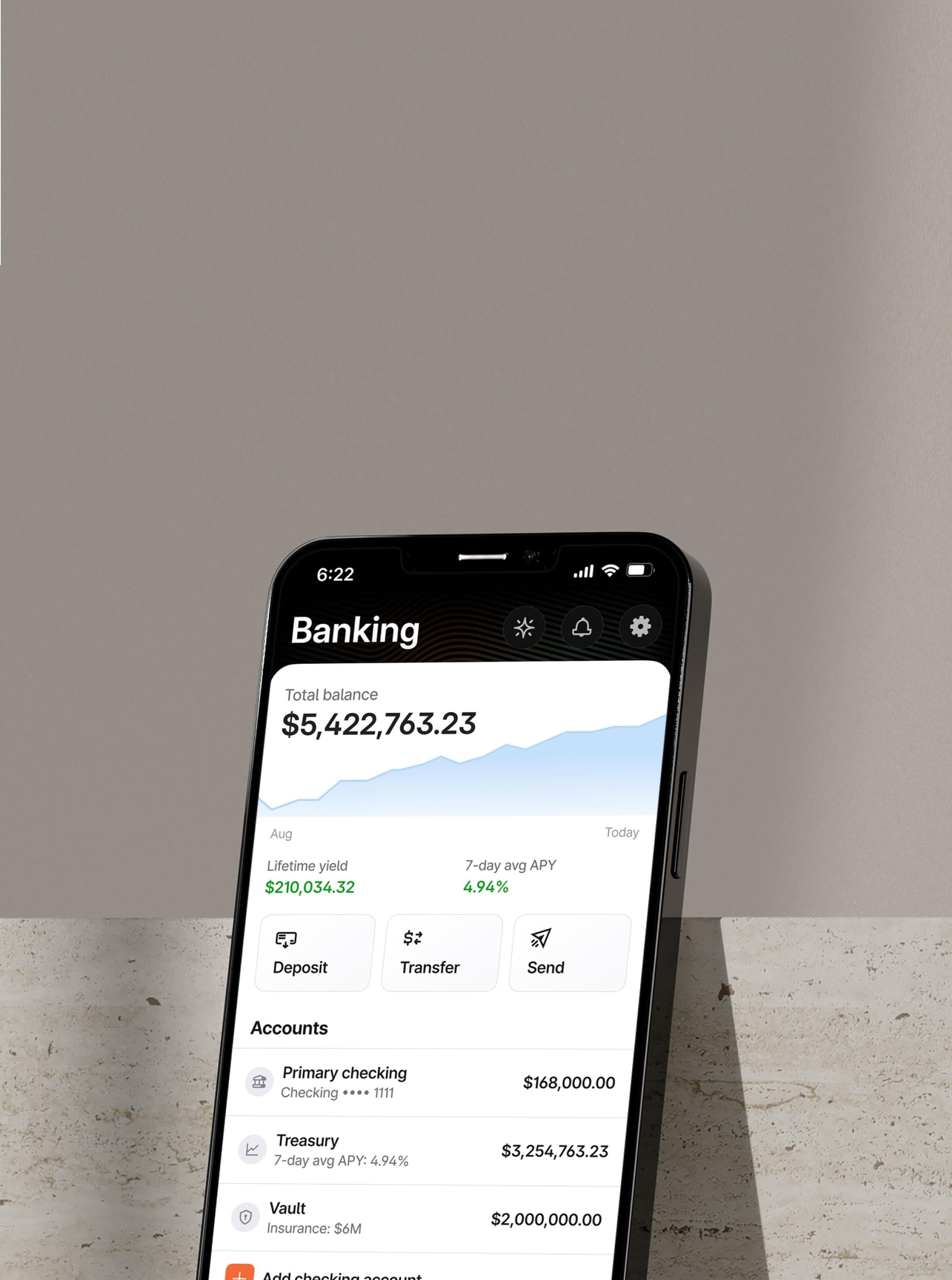 Scrolling CTA-Banking