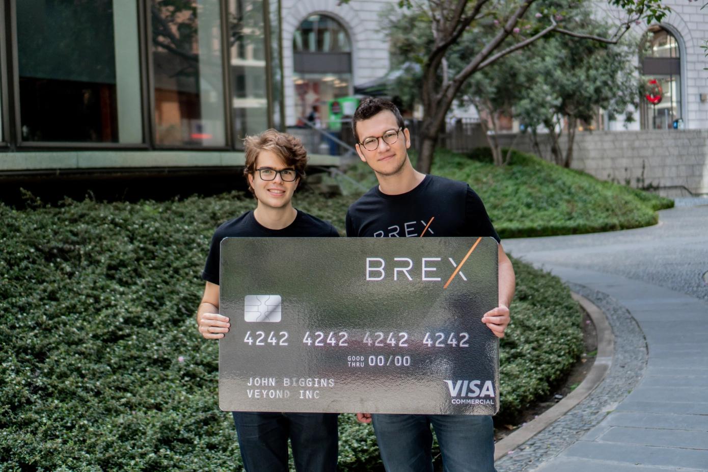 Brex launches and raises first round.