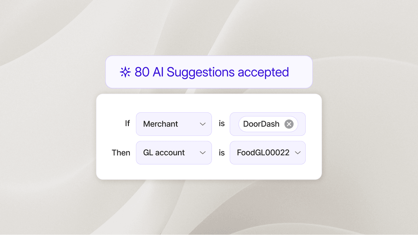 Brex expense auto-categorization