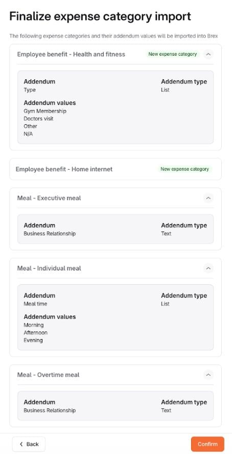 HC - Ex Cat September 03