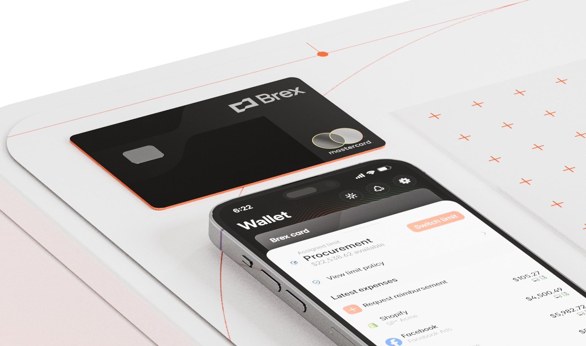 Integrated Brex corporate card and expense management