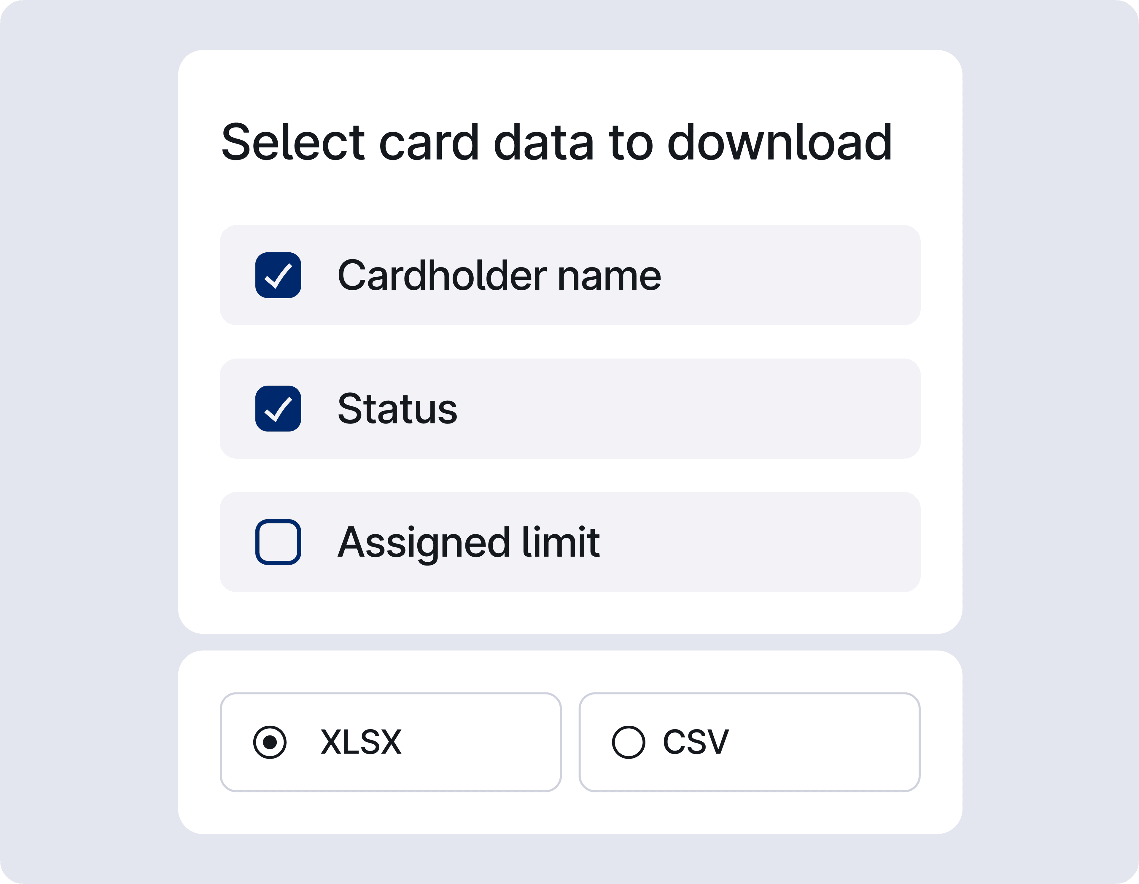 Download CSV
