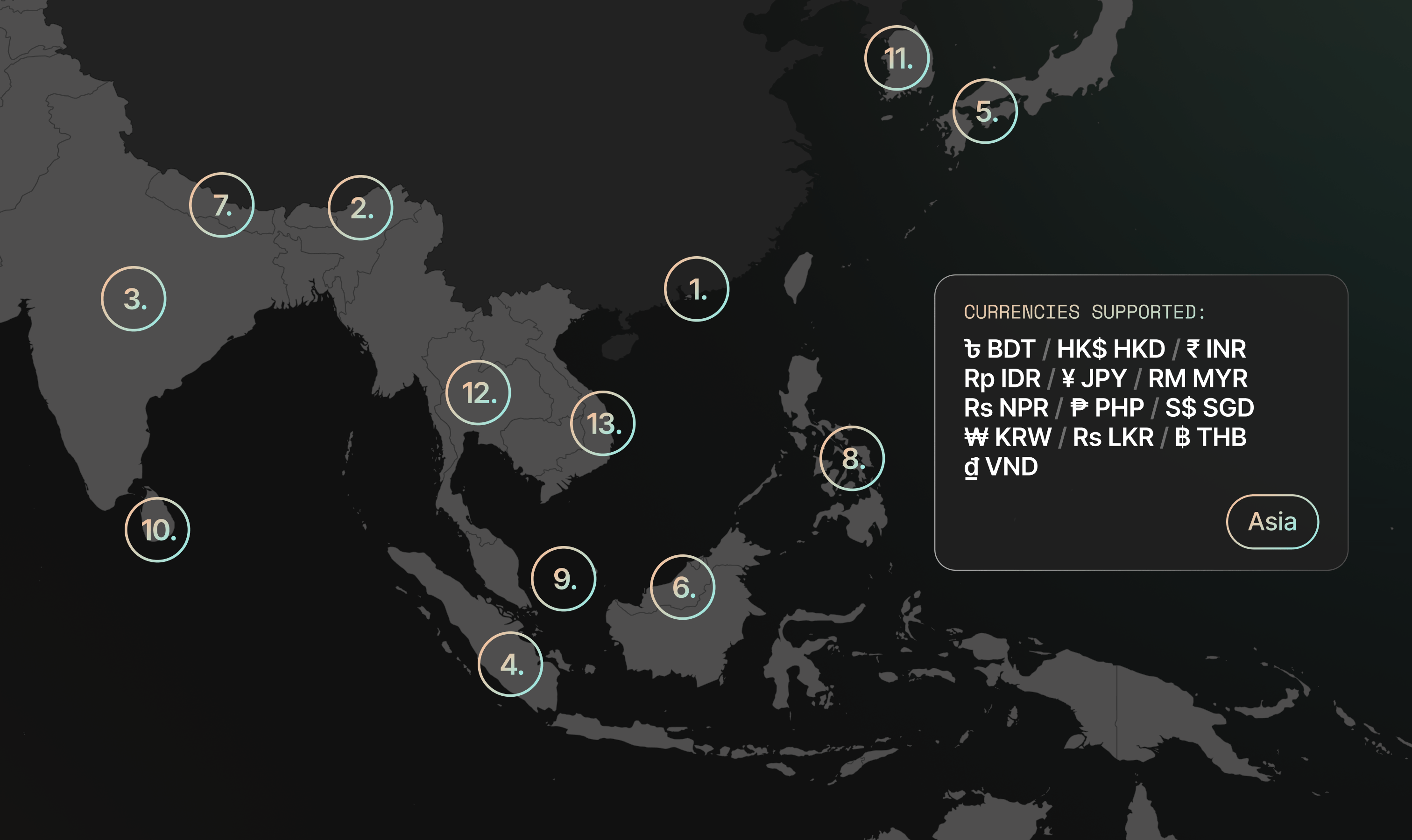 Global-Map-Asia